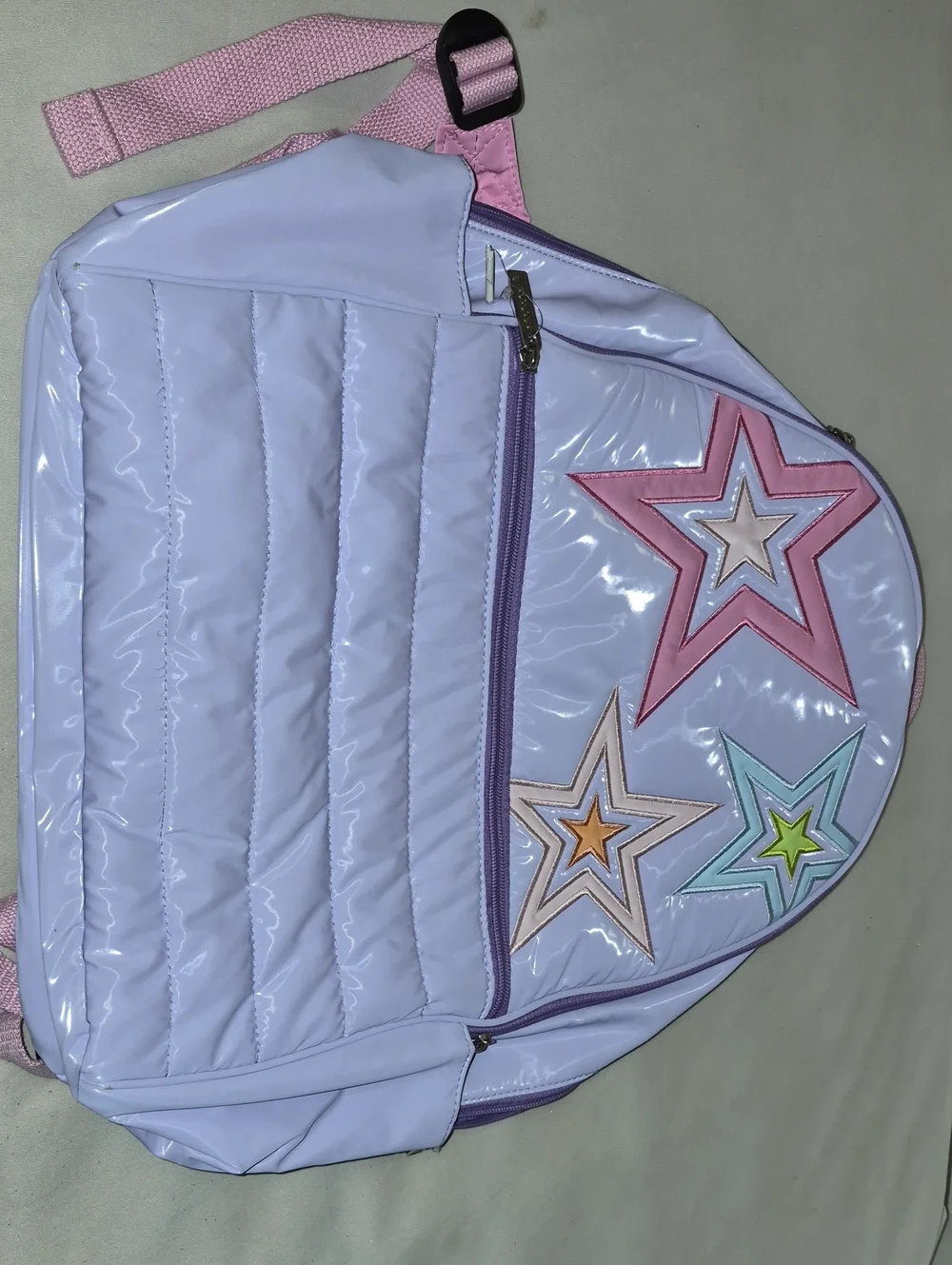 Lilac Star Appliqué Backpack - Women